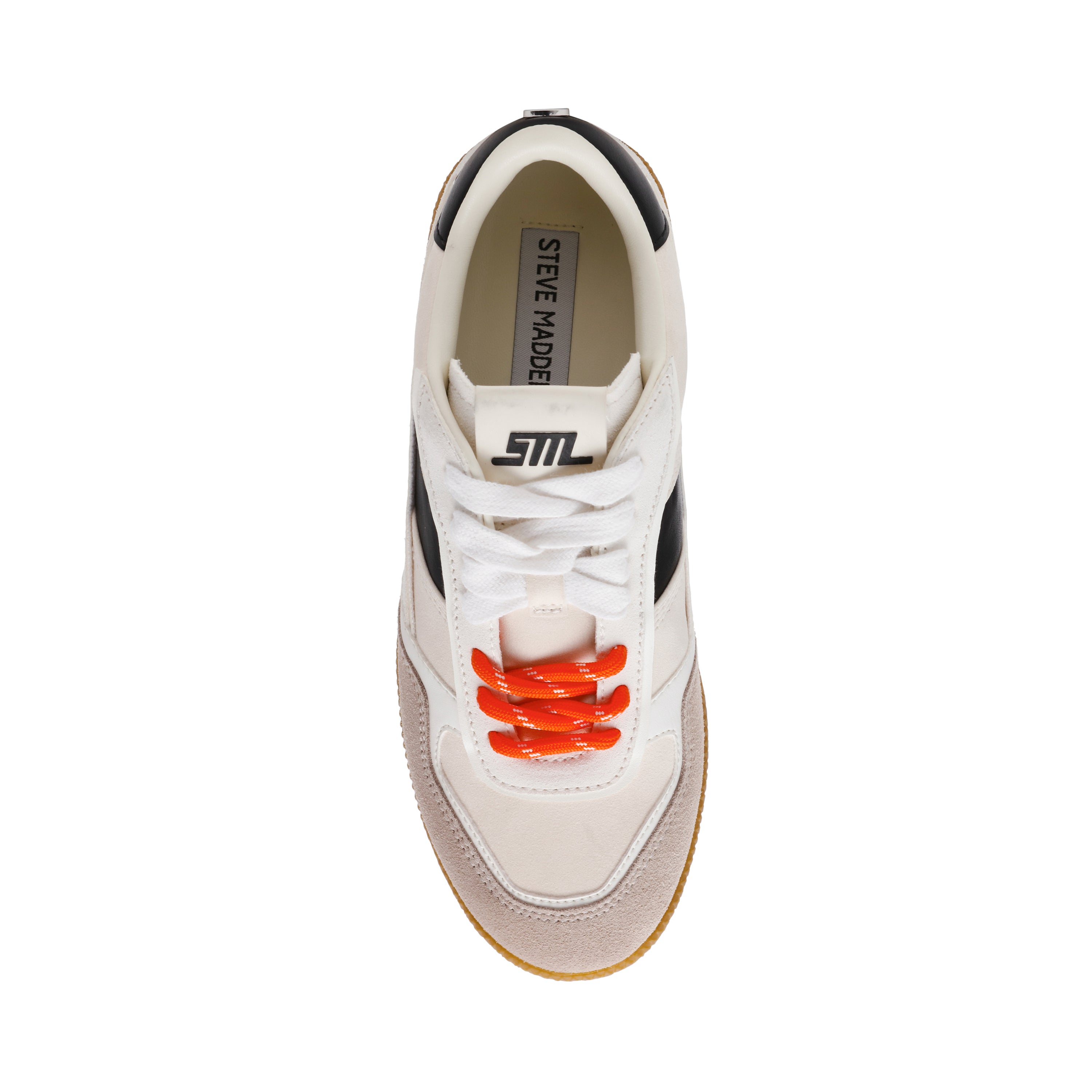 Augustine Sneaker WHT/BLACK - view 6
