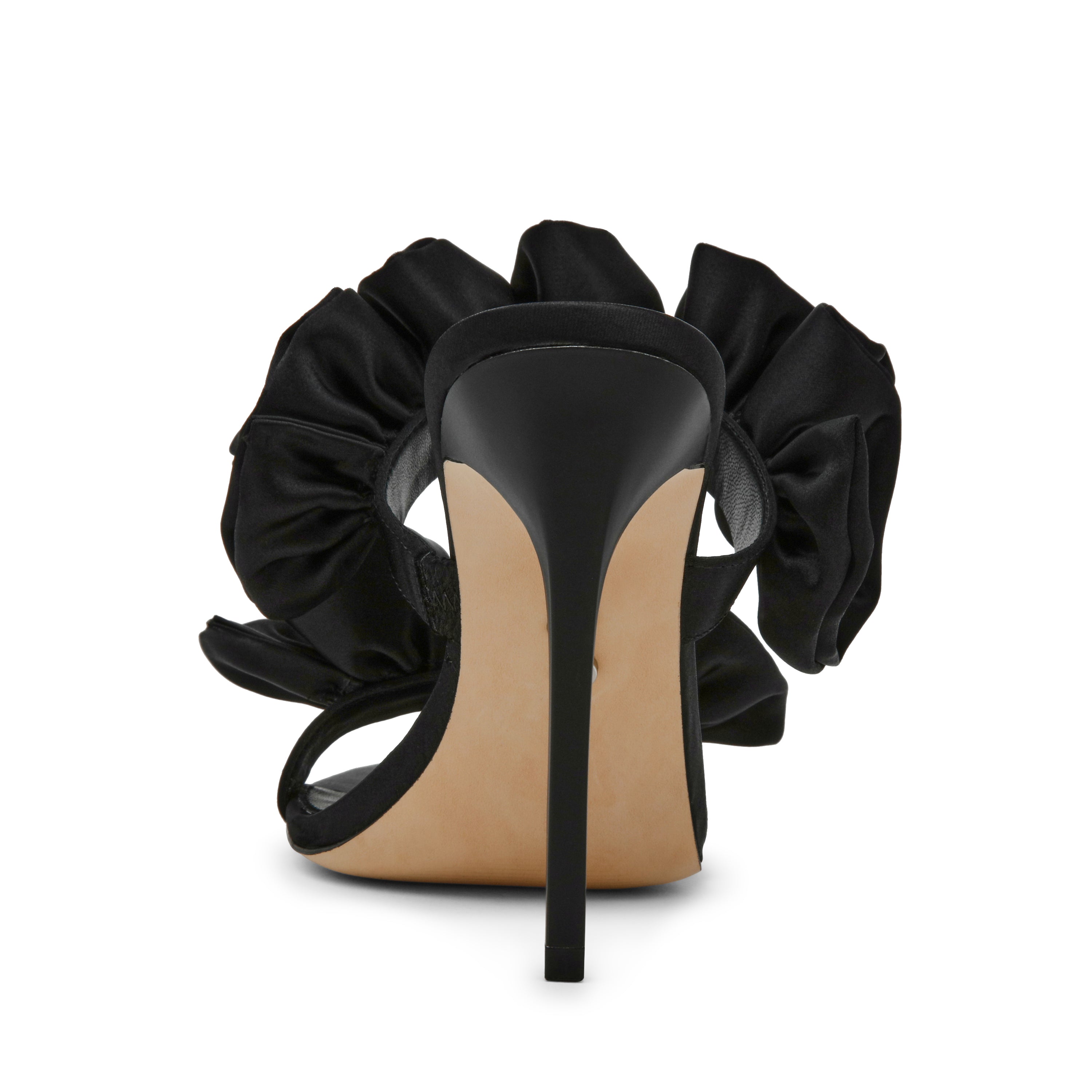 Aalina Sandal BLK SATIN - view 4