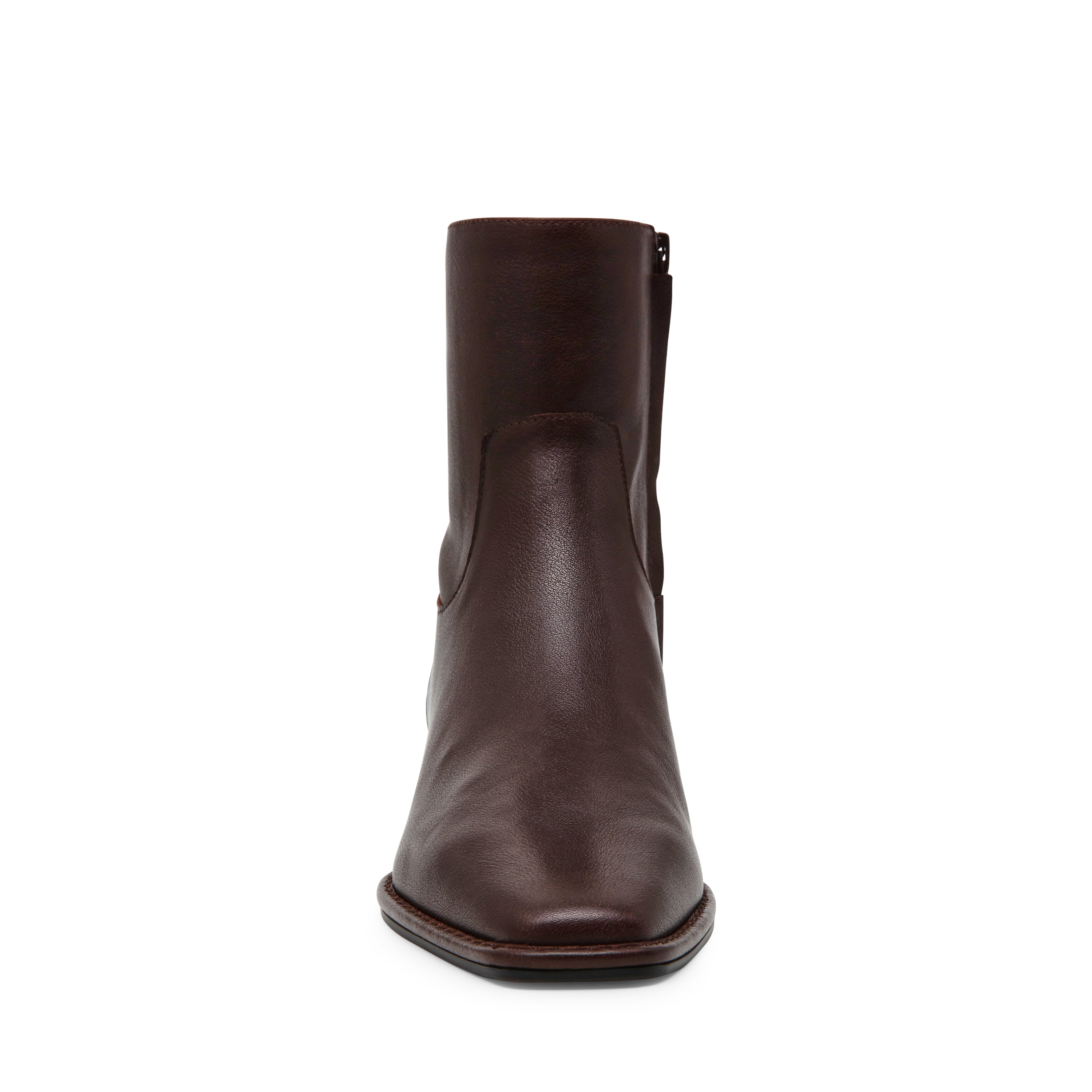 Define Bootie BURG LEATHER - view 3
