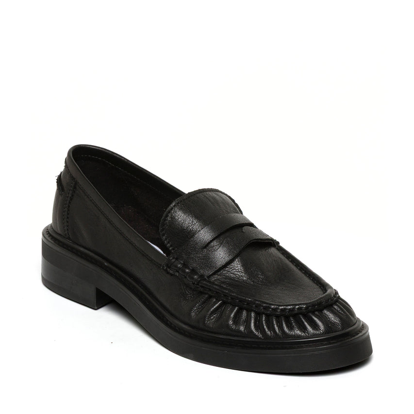Nadya Flat Shoe BLACK LEATHER - view 2