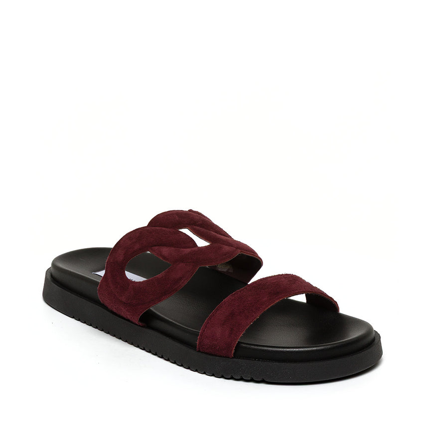 Myrtle Sandal BURGUNDY SUEDE - view 2