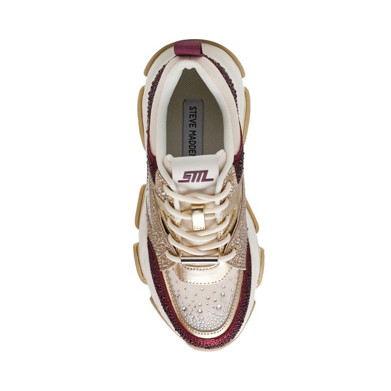 Privy Sneaker CHERRY LACQ / GOLD