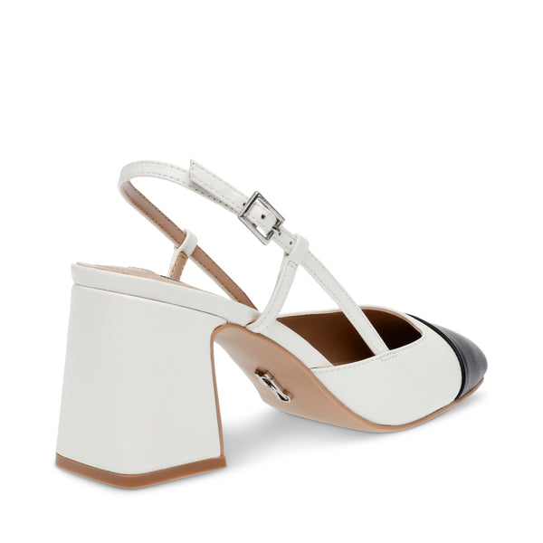 Zeina Sandal COCONUT MLK/BLK