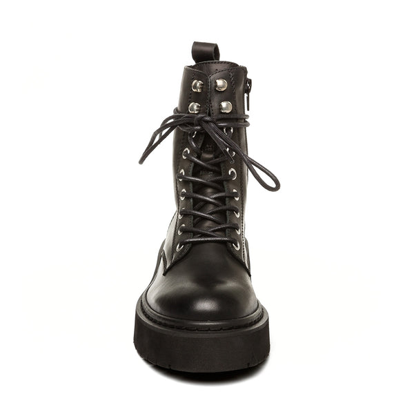 Gusto Biker Boots BLACK LEATHER