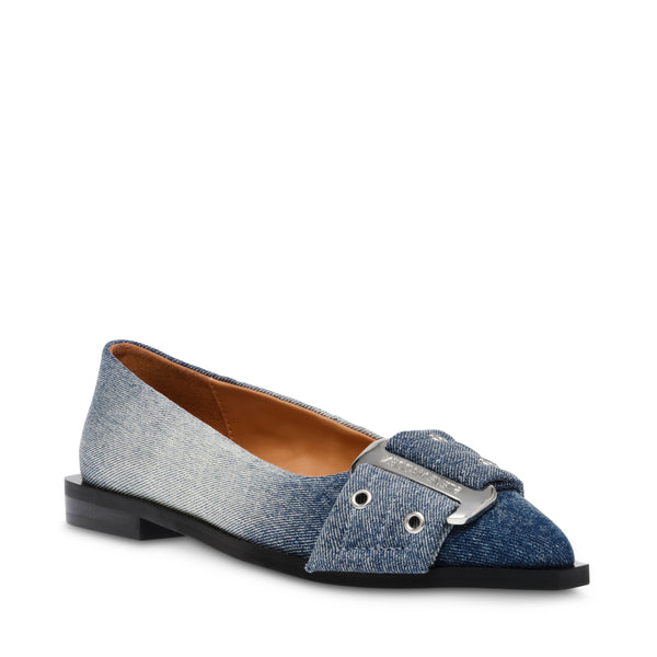 Grail Flat Shoe BLUE DENIM