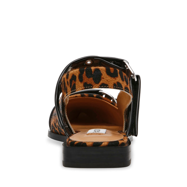 Grand Ave-L Sandal BLACK/ LEOPARD