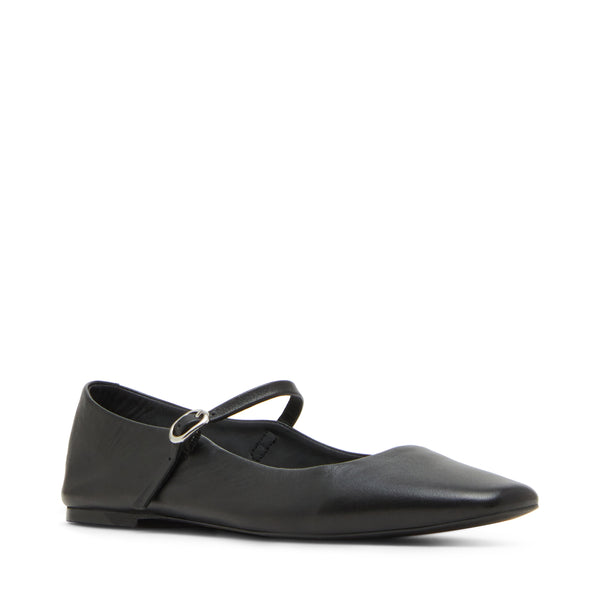 Maple Flat Shoe BLACK LEATHER