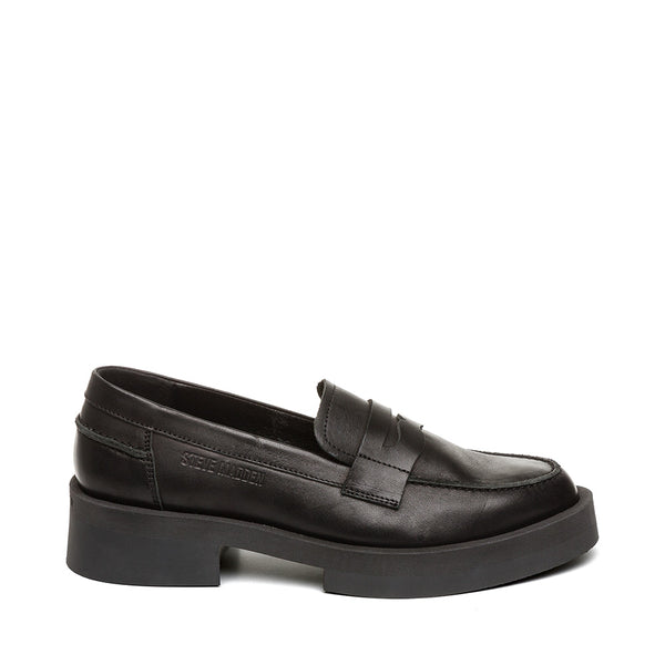 Marina Flat Shoe BLACK LEATHER