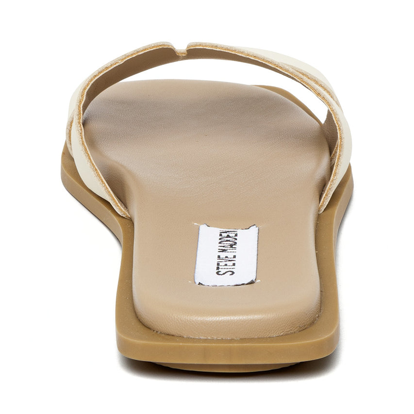 Sofia Slide BONE LEATHER