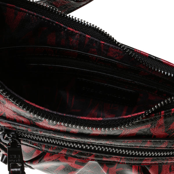 Bglow-G Crossbody bag BLACK/RED