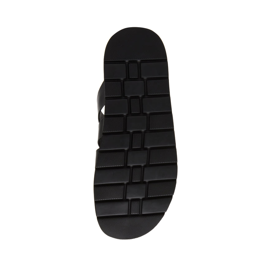 Ankara Sandal BLACK LEATHER - view 8