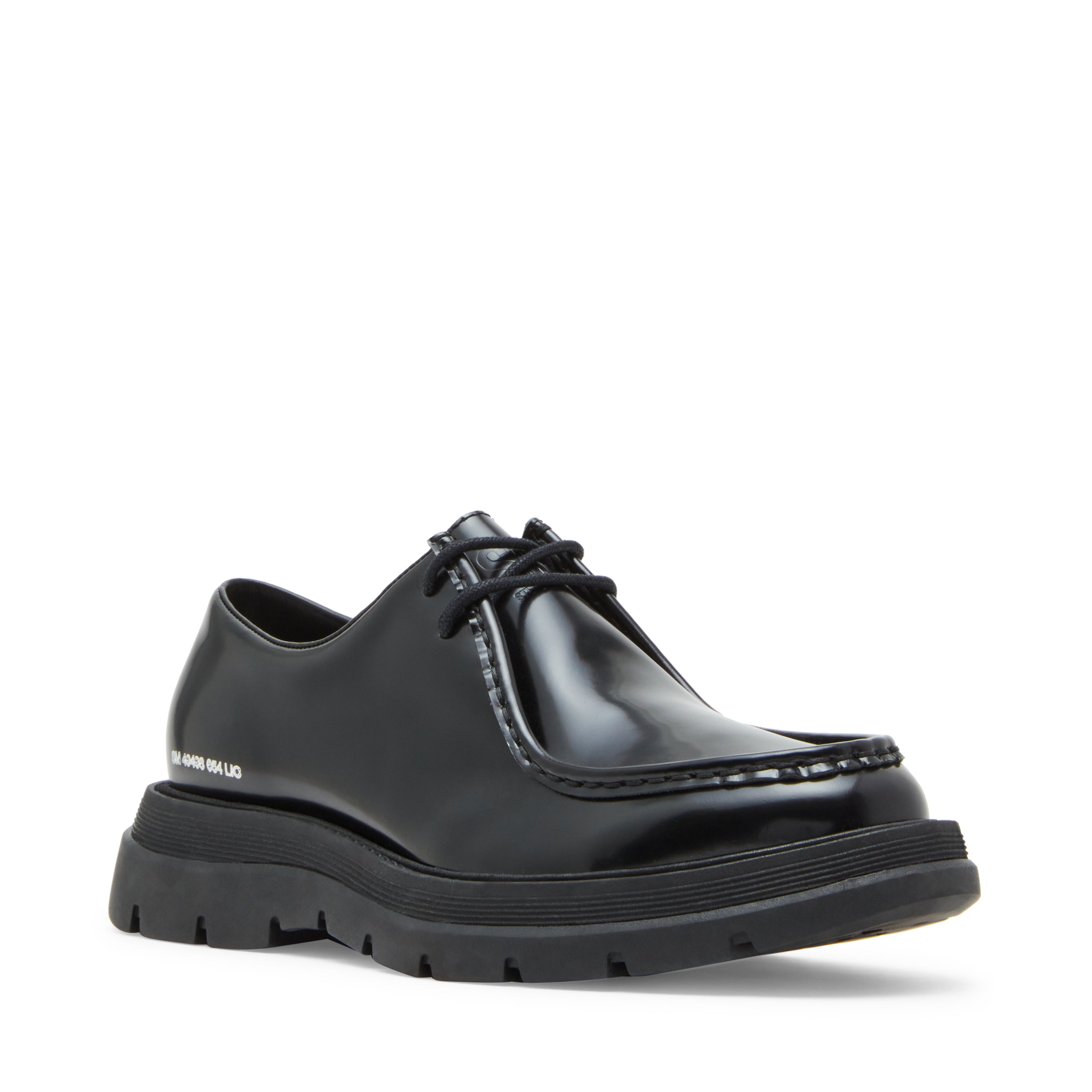 Reice Casual Shoe BLACK LEATHER - view 2