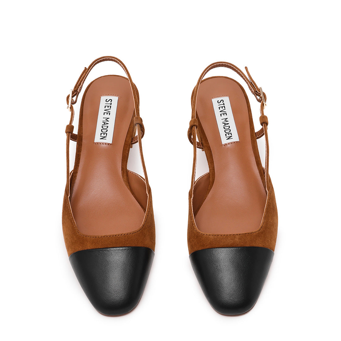 Belinda Flat Shoe DK CHESTNUT BLK