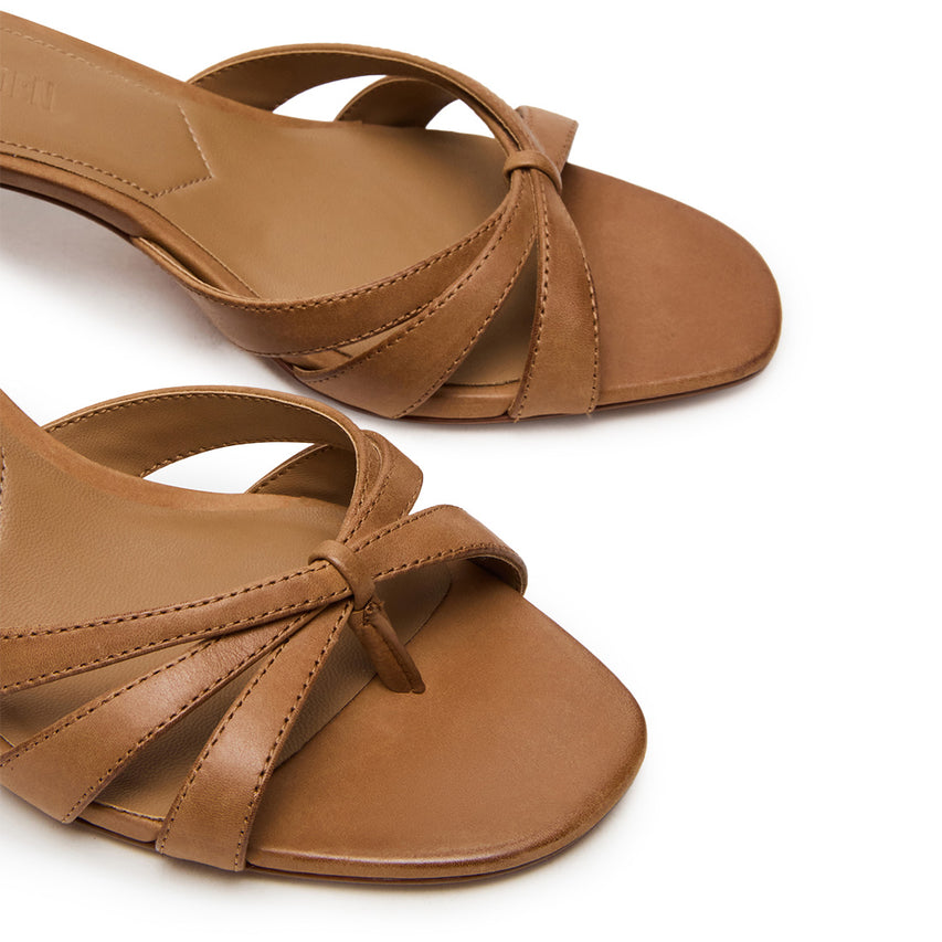 Cary Sandal CAMEL LEATHER - view 5