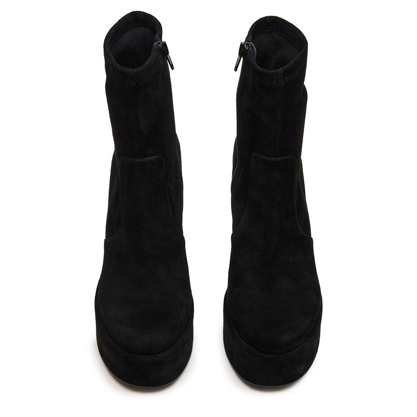 Cecil Bootie BLACK SUEDE - view 3