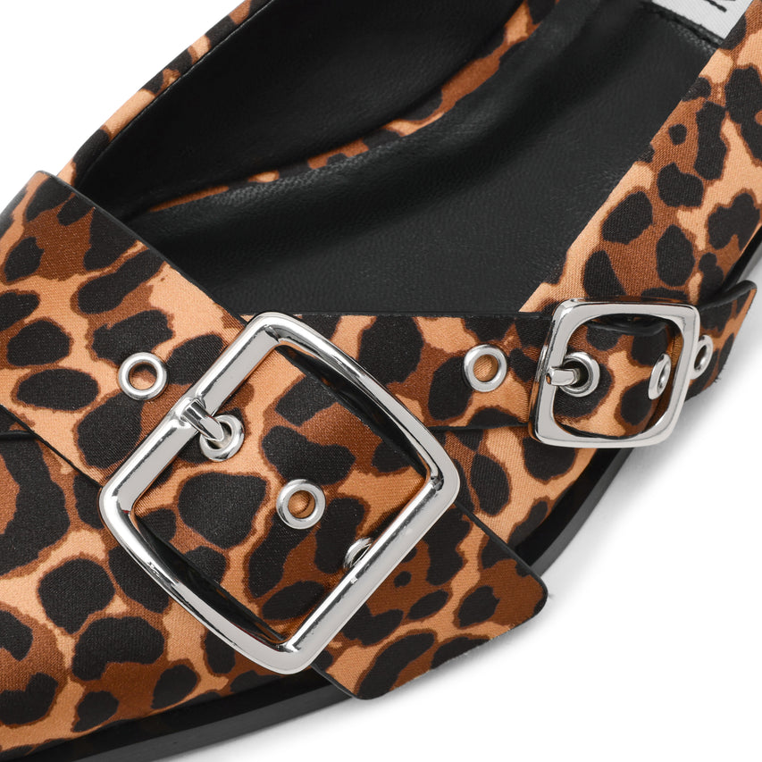 Grezly Pump LEOPARD SATIN