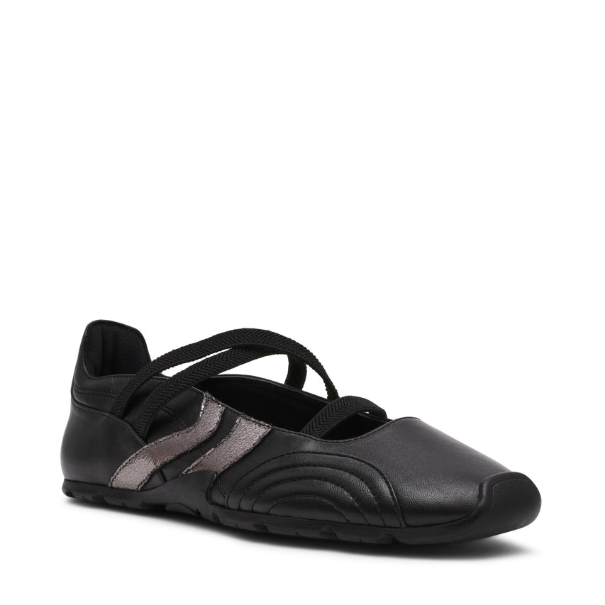 Joisie Sneaker BLACK LEATHER - view 2
