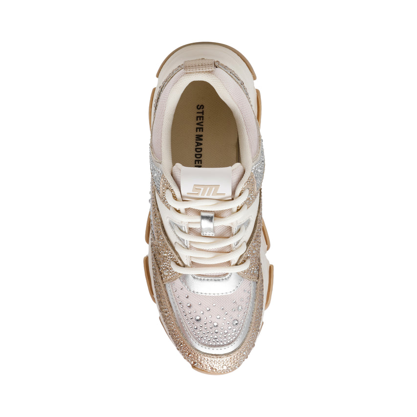 Jprivy Sneaker SILVER/GOLD CREAM