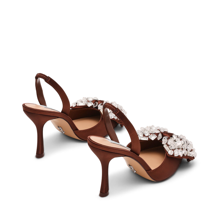 Lovie Pump BRN SATIN