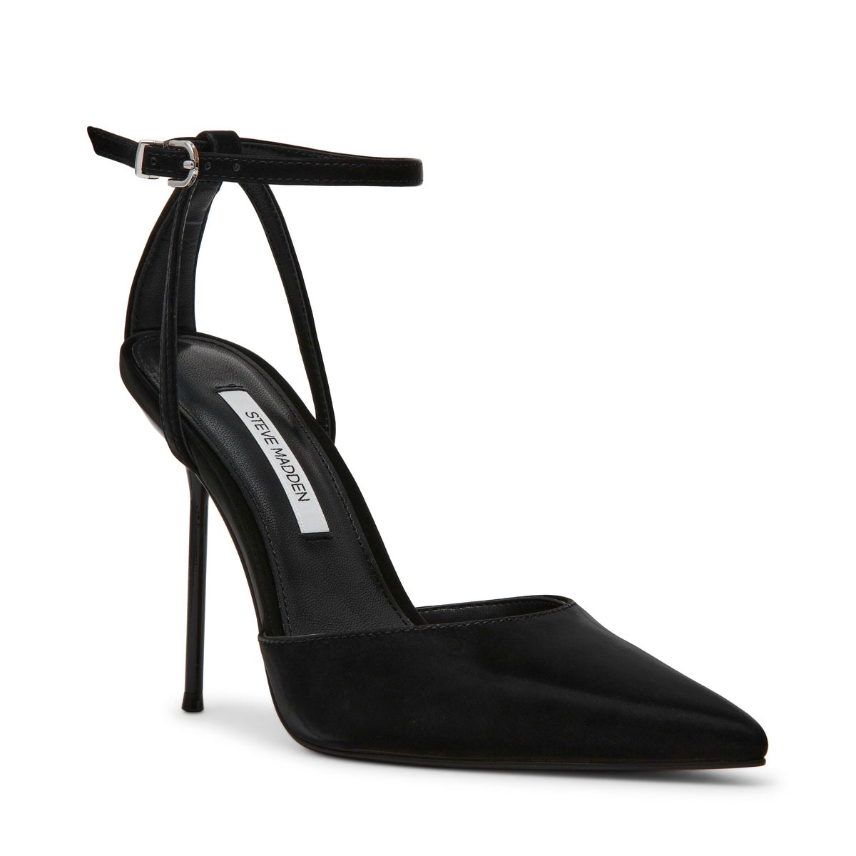 Morrie Sandal BLACK TECHNO SATIN - view 2