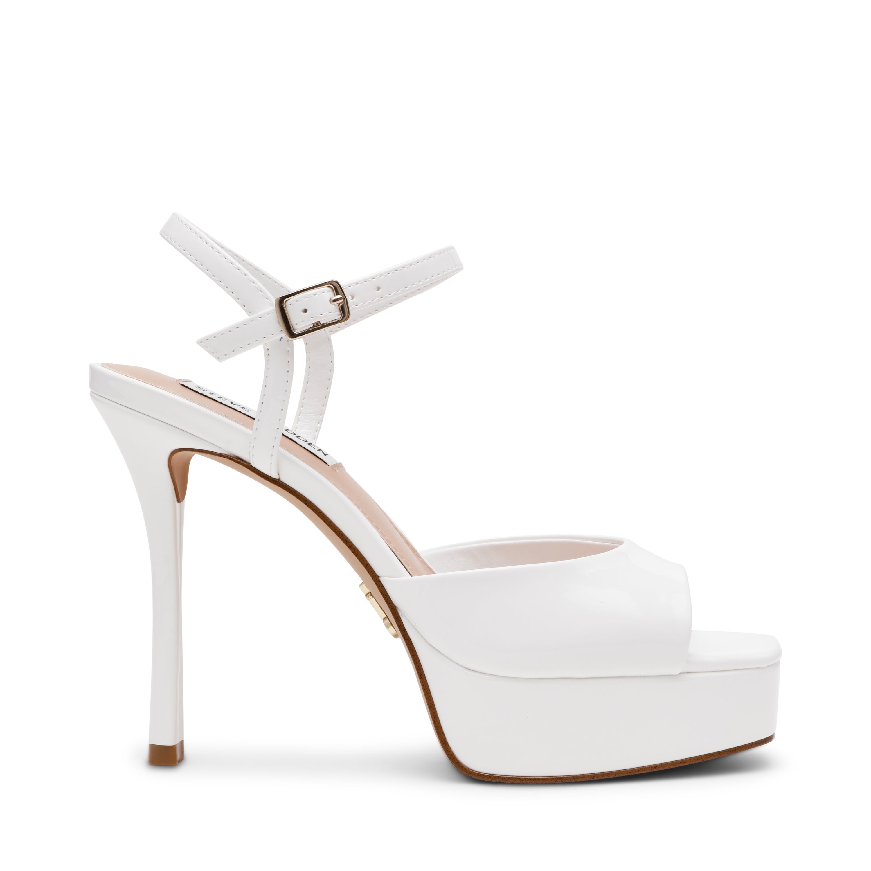Rekindle Sandal WHT PATENT
