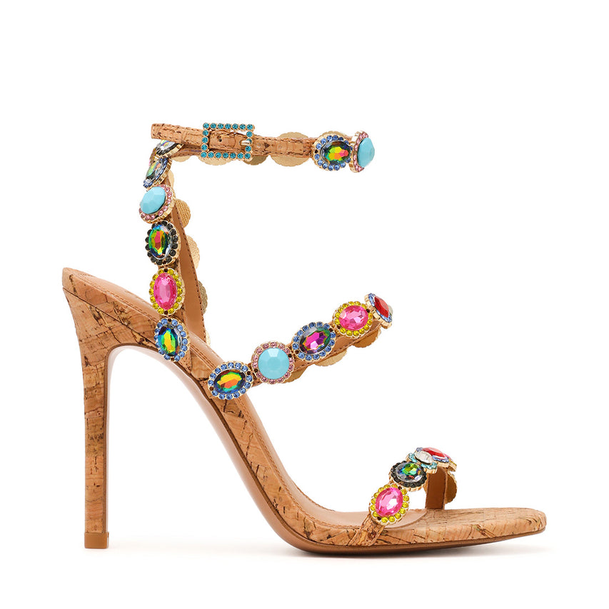 Tamala-Cork Sandal BRIGHT MULTI