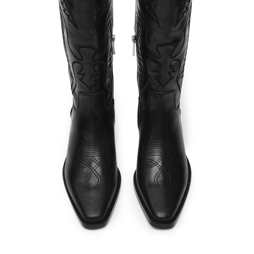 Trevi Boot BLACK LEATHER