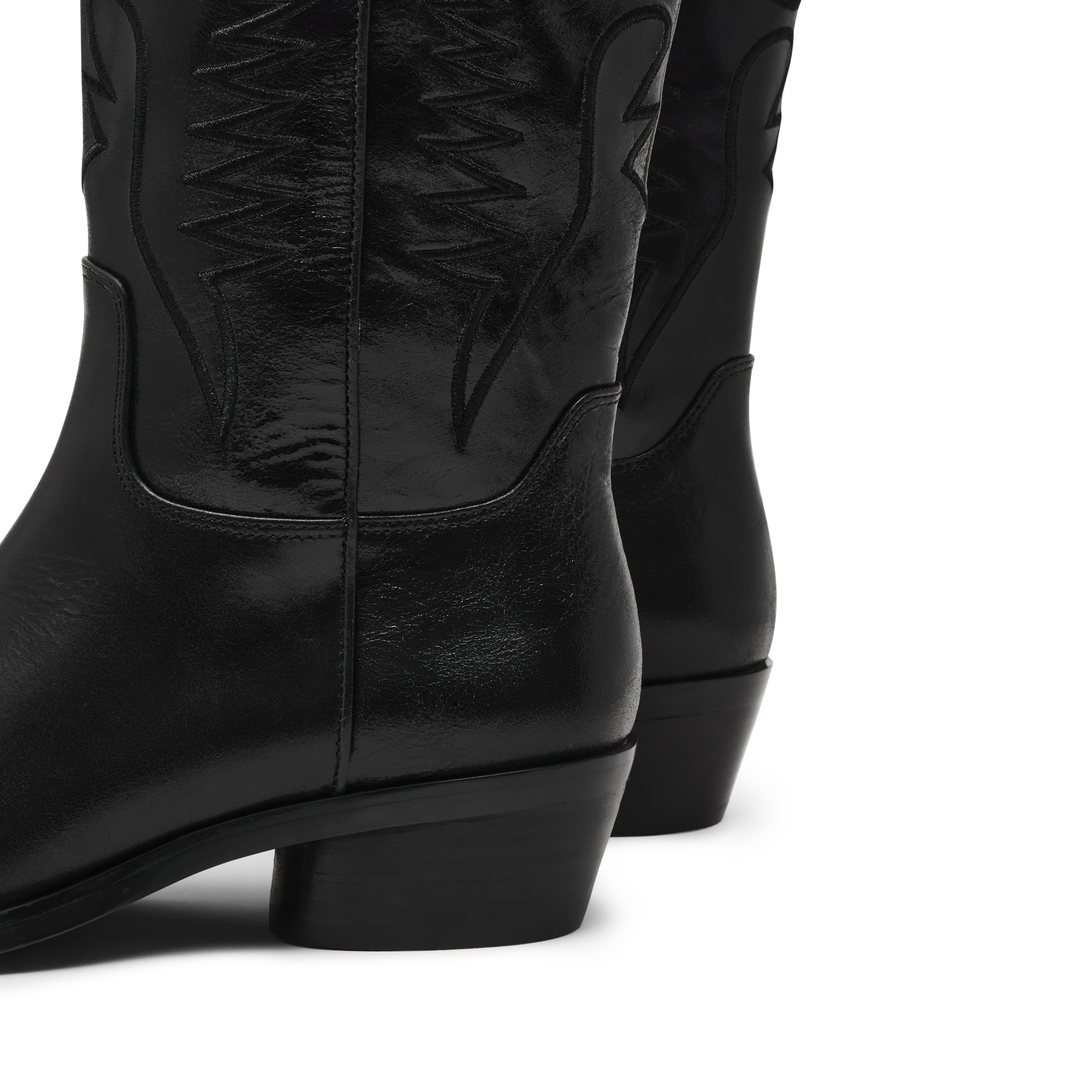 Trevi Boot BLACK LEATHER