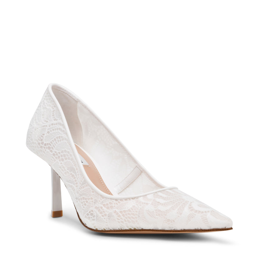 Vivion-L Pump WHITE LACE