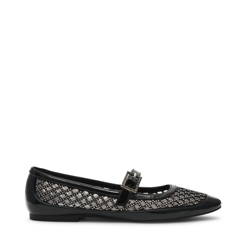 Well-Done Flat Shoe BLK PATENT